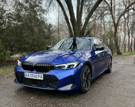 Синій БМВ 3 Серія, об'ємом двигуна 3 л та пробігом 22 тис. км за 50000 $, фото 1 на Automoto.ua