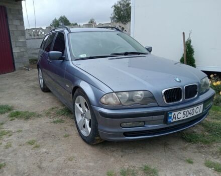 Синий БМВ 3 Серия, объемом двигателя 2 л и пробегом 350 тыс. км за 4000 $, фото 2 на Automoto.ua