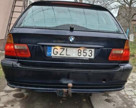 Синий БМВ 3 Серия, объемом двигателя 2 л и пробегом 375 тыс. км за 1750 $, фото 4 на Automoto.ua