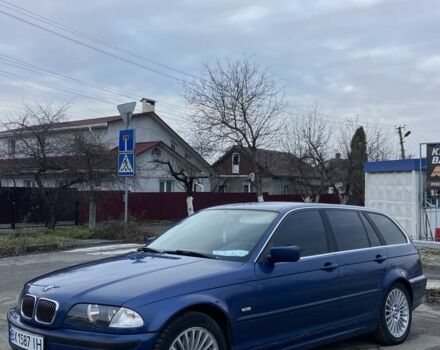 Синий БМВ 3 Серия, объемом двигателя 3 л и пробегом 305 тыс. км за 4900 $, фото 1 на Automoto.ua