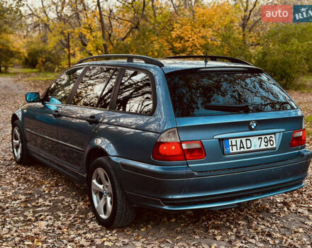 Синий БМВ 3 Серия, объемом двигателя 2 л и пробегом 200 тыс. км за 2350 $, фото 3 на Automoto.ua
