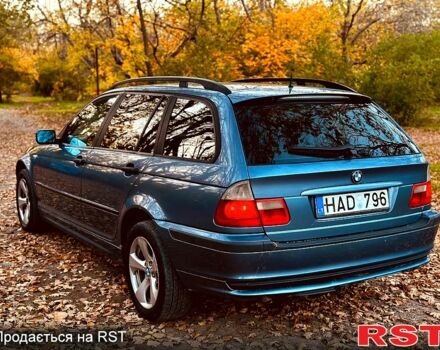 Синий БМВ 3 Серия, объемом двигателя 2 л и пробегом 200 тыс. км за 2350 $, фото 5 на Automoto.ua