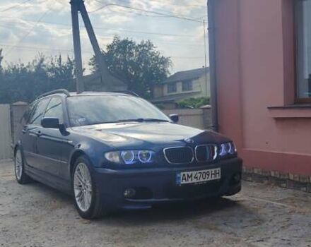 Синий БМВ 3 Серия, объемом двигателя 2 л и пробегом 340 тыс. км за 6999 $, фото 1 на Automoto.ua