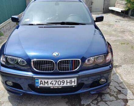 Синий БМВ 3 Серия, объемом двигателя 2 л и пробегом 340 тыс. км за 6999 $, фото 2 на Automoto.ua