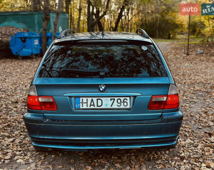 Синий БМВ 3 Серия, объемом двигателя 2 л и пробегом 200 тыс. км за 2350 $, фото 4 на Automoto.ua