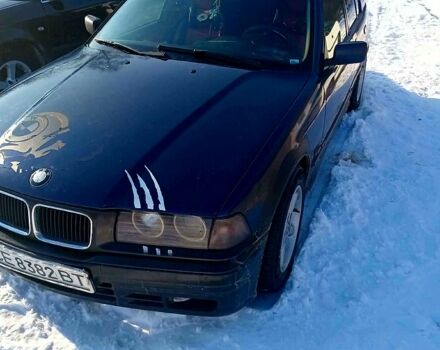 Синий БМВ 3 Серия, объемом двигателя 1.6 л и пробегом 111 тыс. км за 2100 $, фото 1 на Automoto.ua