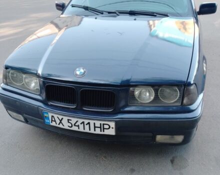 Синий БМВ 3 Серия, объемом двигателя 2 л и пробегом 400 тыс. км за 2300 $, фото 1 на Automoto.ua