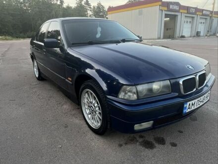 Синий БМВ 3 Серия, объемом двигателя 1.8 л и пробегом 400 тыс. км за 3000 $, фото 1 на Automoto.ua