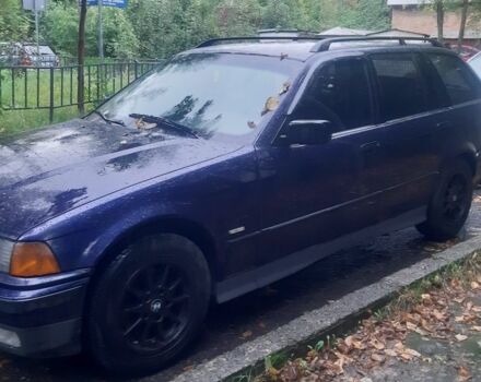 Синий БМВ 3 Серия, объемом двигателя 1.6 л и пробегом 390 тыс. км за 2700 $, фото 1 на Automoto.ua