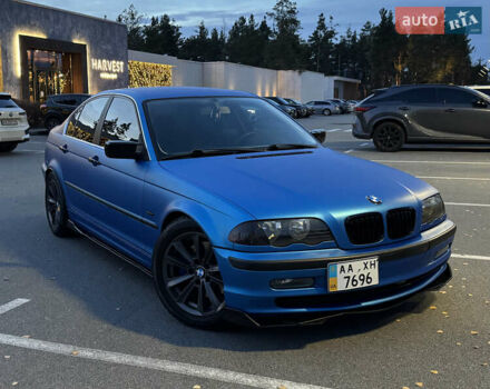 Синий БМВ 3 Серия, объемом двигателя 3 л и пробегом 400 тыс. км за 8000 $, фото 1 на Automoto.ua