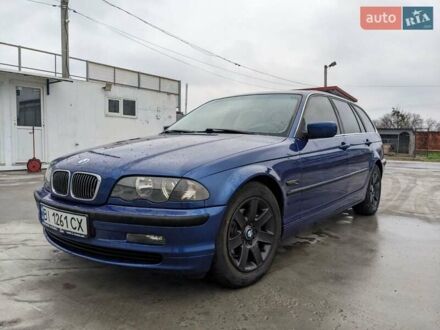 Синій БМВ 3 Серія, об'ємом двигуна 2 л та пробігом 285 тис. км за 4700 $, фото 1 на Automoto.ua