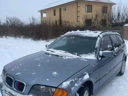 Синій БМВ 3 Серія, об'ємом двигуна 2 л та пробігом 320 тис. км за 2100 $, фото 1 на Automoto.ua