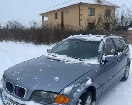 Синій БМВ 3 Серія, об'ємом двигуна 2 л та пробігом 320 тис. км за 2100 $, фото 1 на Automoto.ua