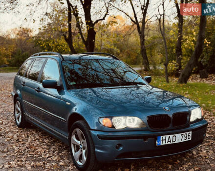 Синий БМВ 3 Серия, объемом двигателя 2 л и пробегом 200 тыс. км за 2350 $, фото 1 на Automoto.ua