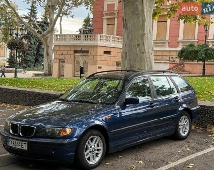 Синий БМВ 3 Серия, объемом двигателя 1.8 л и пробегом 230 тыс. км за 4500 $, фото 1 на Automoto.ua