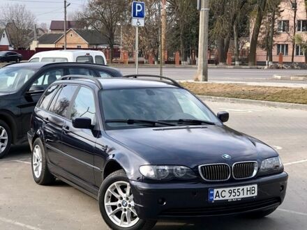 Синій БМВ 3 Серія, об'ємом двигуна 2 л та пробігом 332 тис. км за 3900 $, фото 1 на Automoto.ua