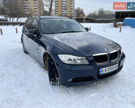 Синий БМВ 3 Серия, объемом двигателя 2 л и пробегом 249 тыс. км за 7450 $, фото 1 на Automoto.ua