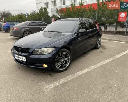 Синий БМВ 3 Серия, объемом двигателя 3 л и пробегом 256 тыс. км за 7900 $, фото 1 на Automoto.ua