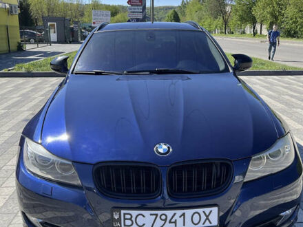 Синий БМВ 3 Серия, объемом двигателя 2 л и пробегом 370 тыс. км за 9000 $, фото 1 на Automoto.ua