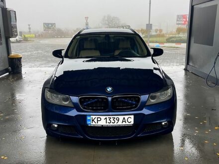 Синий БМВ 3 Серия, объемом двигателя 2 л и пробегом 348 тыс. км за 9000 $, фото 1 на Automoto.ua