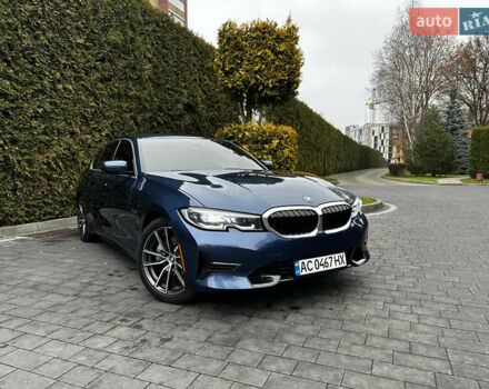 Синий БМВ 3 Серия, объемом двигателя 2 л и пробегом 22 тыс. км за 34900 $, фото 1 на Automoto.ua