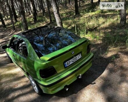 Зеленый БМВ 3 Серия, объемом двигателя 1.6 л и пробегом 198 тыс. км за 5100 $, фото 2 на Automoto.ua