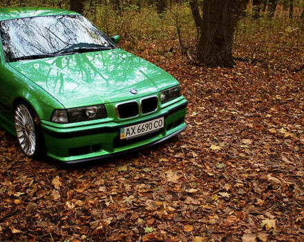 Зеленый БМВ 3 Серия, объемом двигателя 1.9 л и пробегом 308 тыс. км за 6999 $, фото 2 на Automoto.ua