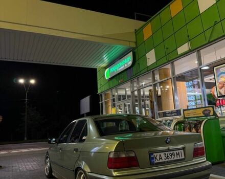 Зеленый БМВ 3 Серия, объемом двигателя 2.5 л и пробегом 300 тыс. км за 4300 $, фото 1 на Automoto.ua