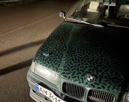 Зеленый БМВ 3 Серия, объемом двигателя 2 л и пробегом 200 тыс. км за 2600 $, фото 1 на Automoto.ua