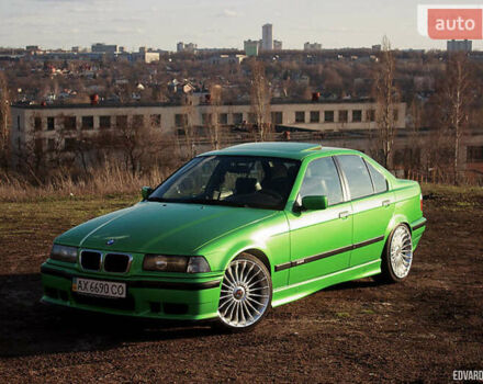 Зеленый БМВ 3 Серия, объемом двигателя 1.9 л и пробегом 308 тыс. км за 6999 $, фото 1 на Automoto.ua
