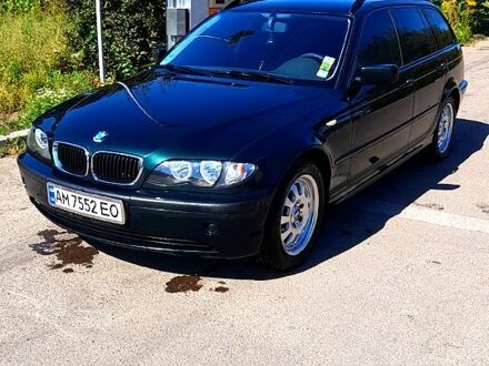 Зеленый БМВ 3 Серия, объемом двигателя 2 л и пробегом 277 тыс. км за 3800 $, фото 1 на Automoto.ua