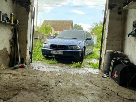 Синий БМВ 3-series, объемом двигателя 1.8 л и пробегом 312 тыс. км за 4300 $, фото 1 на Automoto.ua