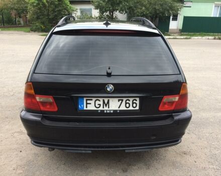 Черный БМВ 320, объемом двигателя 2 л и пробегом 315 тыс. км за 2250 $, фото 1 на Automoto.ua