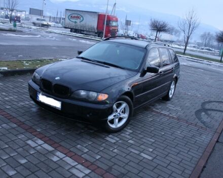 Чорний БМВ 320, об'ємом двигуна 2 л та пробігом 205 тис. км за 6800 $, фото 1 на Automoto.ua