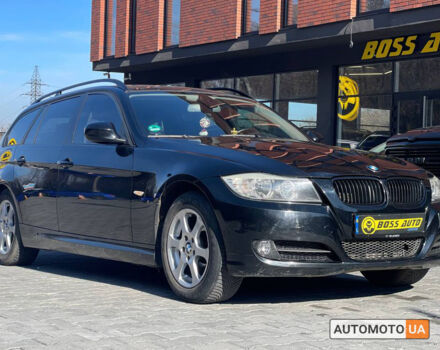 Черный БМВ 320, объемом двигателя 2 л и пробегом 237 тыс. км за 8600 $, фото 1 на Automoto.ua
