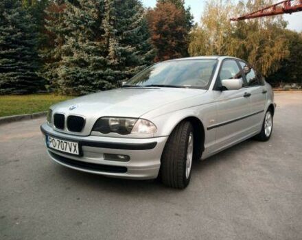 Серый БМВ 320, объемом двигателя 2 л и пробегом 390 тыс. км за 2800 $, фото 1 на Automoto.ua