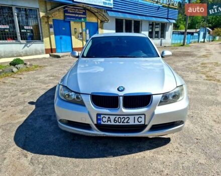 Серый БМВ 320, объемом двигателя 2 л и пробегом 275 тыс. км за 6650 $, фото 1 на Automoto.ua