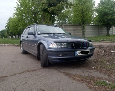 Синій БМВ 320, об'ємом двигуна 2 л та пробігом 225 тис. км за 7800 $, фото 1 на Automoto.ua