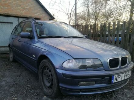 Синій БМВ 320, об'ємом двигуна 2 л та пробігом 355 тис. км за 2100 $, фото 1 на Automoto.ua