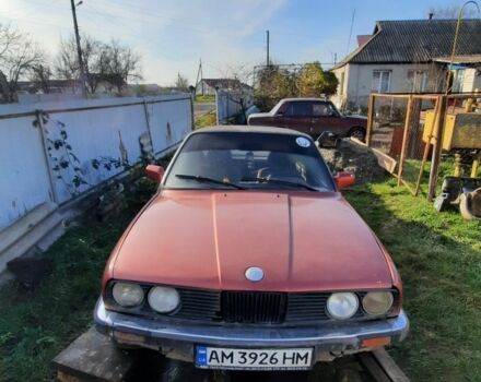 Красный БМВ 324, объемом двигателя 2.4 л и пробегом 205 тыс. км за 473 $, фото 1 на Automoto.ua