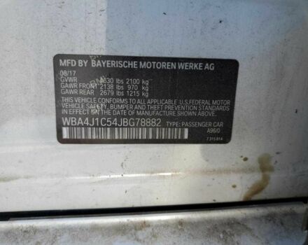 Белый БМВ 4 Серия, объемом двигателя 2 л и пробегом 80 тыс. км за 8900 $, фото 12 на Automoto.ua