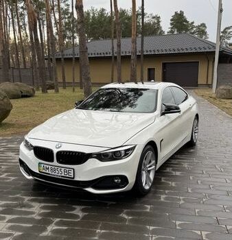 Белый БМВ 4 Серия, объемом двигателя 2 л и пробегом 89 тыс. км за 21300 $, фото 1 на Automoto.ua