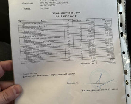 Черный БМВ 4 Серия, объемом двигателя 2 л и пробегом 171 тыс. км за 19999 $, фото 14 на Automoto.ua