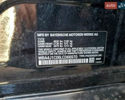 Черный БМВ 4 Серия, объемом двигателя 2 л и пробегом 111 тыс. км за 8200 $, фото 11 на Automoto.ua