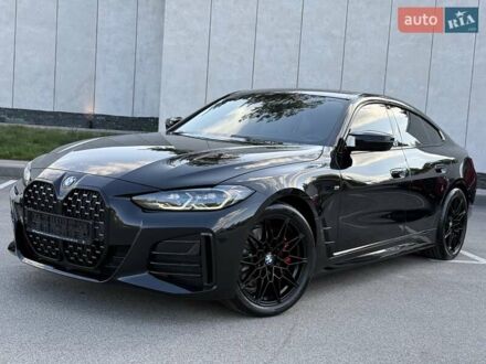 БМВ 4 Серия 2023 в Киеве на Automoto.ua Черный БМВ 4 Серия, объемом двигателя 3 л и пробегом 25 тыс. км за 77500 $, фото 1 на Automoto.ua