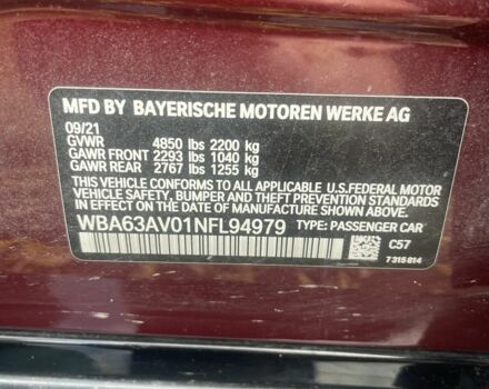 Красный БМВ 4 Серия, объемом двигателя 2 л и пробегом 70 тыс. км за 24000 $, фото 9 на Automoto.ua