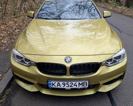 Желтый БМВ 4 Серия, объемом двигателя 2 л и пробегом 72 тыс. км за 24500 $, фото 2 на Automoto.ua