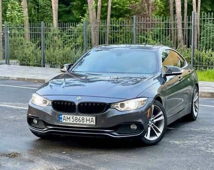 Серый БМВ 4 Серия, объемом двигателя 2 л и пробегом 160 тыс. км за 18500 $, фото 2 на Automoto.ua