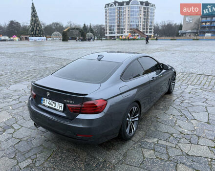 Серый БМВ 4 Серия, объемом двигателя 2 л и пробегом 137 тыс. км за 21700 $, фото 7 на Automoto.ua