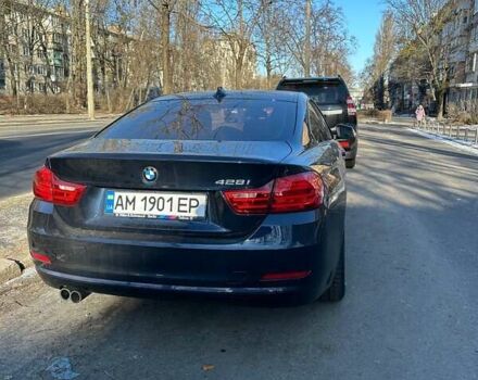 Синий БМВ 4 Серия, объемом двигателя 2 л и пробегом 120 тыс. км за 23500 $, фото 2 на Automoto.ua